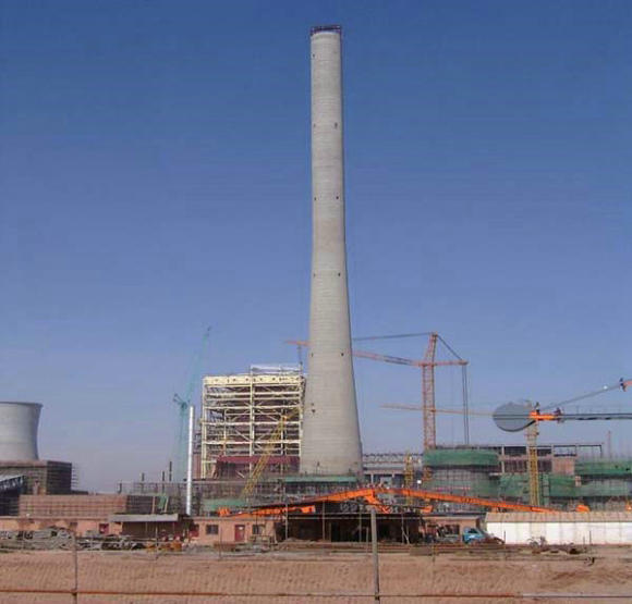  煙囪新建